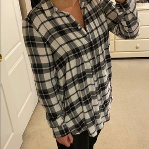 American Eagle Flannel Top
